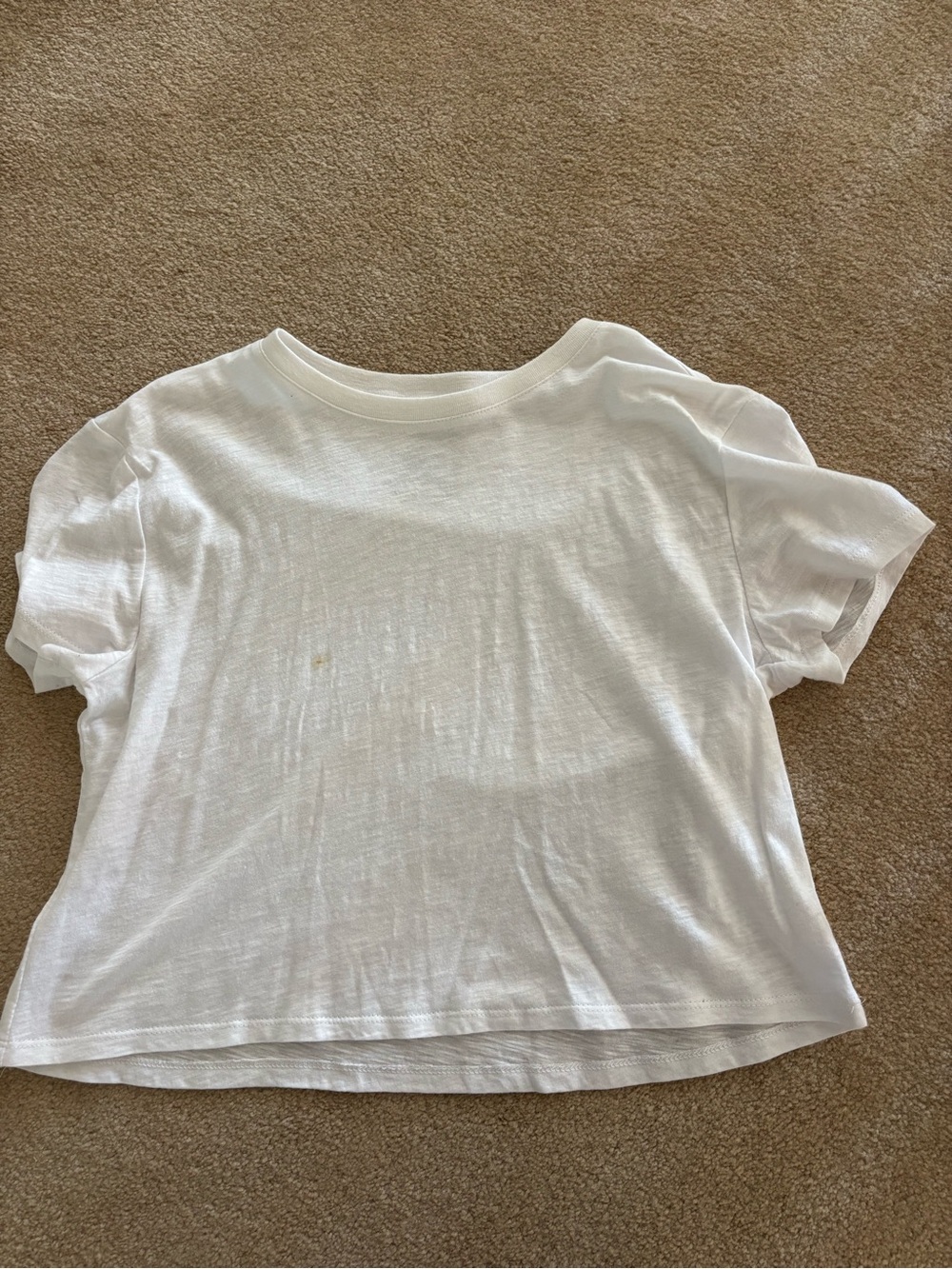 Katie J NYC Girls' White Short Sleeve Tee - Classic Everyday Top